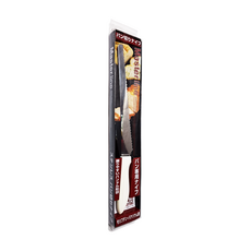 PEARL LIFE 珍珠金屬 Master Line不鏽鋼系列 白色麵包刀 F-2177, 白色握柄、銀色刀刃, 1入