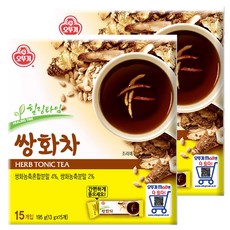 OTTOGI 不倒翁 雙和茶隨身包, 13g, 15入, 2盒