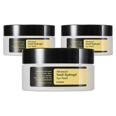 COSRX 高級蝸牛水凝膠眼膜, 60片, 3罐