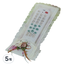 Toppia 簡易遙控器保護套 花苞 中號 21cm, 單一商品, 5個