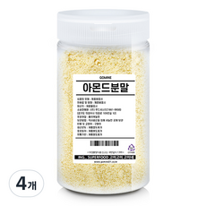 고미네 아몬드분말, 400g, 4개
