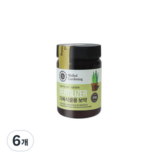 월드가드닝 다육식물용 보약, 250g, 6개