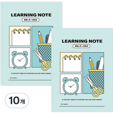 indigokids 小學學校生活學習筆記通知簿 6課, 薄荷, 10個