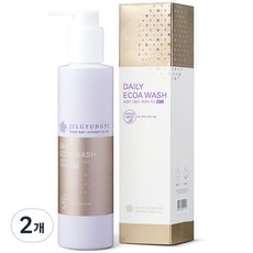 JilGyungYi 質更益 Daily Eco pH 5.5 女性私密潔膚露 凝膠型, 200ml, 2個