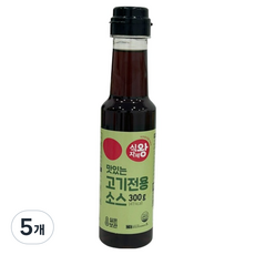 Sikjajaewang 美味烤肉專用醬, 5個, 300g