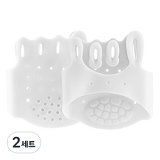 펠리스제이 Dr 펠리스제이 발가락보호 실리콘 패드 양쪽 세트 화이트, 2세트