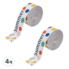 unhave Nature 多用途防水膠帶 05 水果 1.5m x 3.8cm, 4個