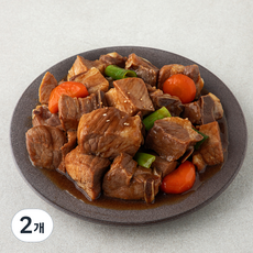 곰곰 한돈 양념 한입 찜갈비, 2개, 500g