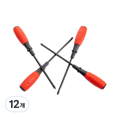 十字螺絲起子 厚度6mm x 長度230mm, 12個