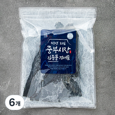 40년 외길 중부시장 김종풍 깊은풍미 꼭지다시마, 100g, 6개