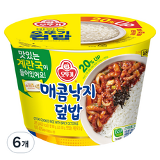 OTTOGI 不倒翁 即食香辣章魚蓋飯, 6入, 285g