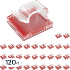 DOSell 電線整理夾, 120個, 透明