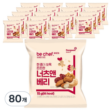비셰프 너츠앤베리, 80개, 15g