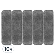 Clean Trouble Shooter 超細纖維拖把用高級環狀墊 灰色, 10個