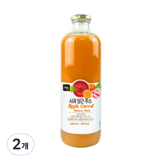 호재준 사과당근주스, 1L, 2개