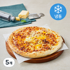 푸딩팩토리 화덕 치즈 피자 M 24cm (냉동), 356g, 5개, 1개입