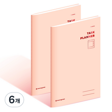 Monogram 1個月任務計畫本 MG-0017, 嘉年華粉, 6個