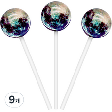 오브세이 우주 수제 막대사탕 달, 19g, 9개