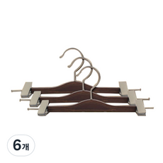 Sunwooland Ventwood夾子裙褲架, 混色, 6個