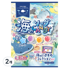 센자쿠 바다의소다 캔디, 76g, 2개