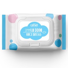코멧 내 몸에 바디 물티슈, 20매, 1개