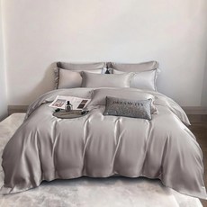 A-nice 雅妮詩 60支350織 天絲床包被套 4件組 100%純天絲 (萊賽爾)