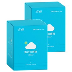 icon 愛康 透芯涼感衛生棉, 日用型(24cm), 24片, 2盒