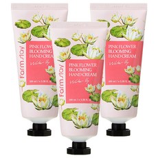 Farm stay 植物莊園 花的綻放護手霜, 百合香, 100ml, 3條