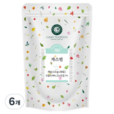 제임스티스푼 자스민, 6개, 30개입, 1.5g