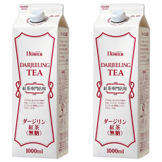 HOMER 大吉嶺紅茶, 1L, 2瓶