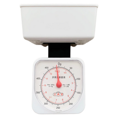 TRIARROW 三箭牌 料理秤, HI-450-1, 500g, 白色, 1個