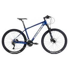 소니아 RAPIDE 79 시마노 데오레 카본 미조립 MTB 자전거, 블루, 1051mm, 1개