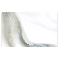 dayneeds 日需百備 自然印象七彩絨地墊, 白玉石, 1個