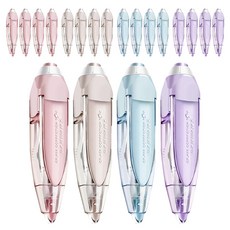 다다 오토매틱 수정테이프 6m 4종, 블루, 퍼플, 핑크, 브라운, 5세트
