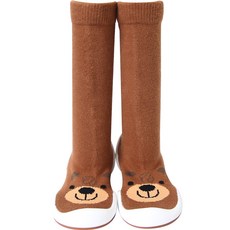 코뮤엘로 아동용 꼬무신 브라운베어 니슈즈