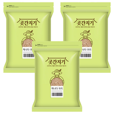 곳간지기 캐나다산 귀리, 2kg, 3개