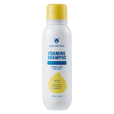 AMO PETRIC 愛摸 貓專用 冰淇淋沐浴慕斯, 140ml, 1瓶