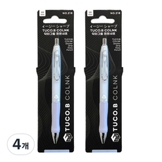 TUCO.B COLNK Dr. Grip 舒適自動鉛筆 天空藍, 0.5mm, 4個