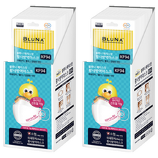 BLUNA 可調拉繩防塵口罩 S號, 30入, 2盒, 白色