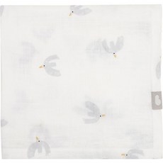 Bamboo bebe 印花薄紗被, Windy gray