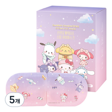 ATEX 三麗鷗角色 蒸汽眼罩 無香, 5個, 12入