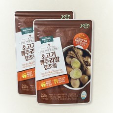 누리웰 소고기메추리알 장조림, 250g, 2개