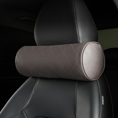 MAYTON 汽車頸墊2P, 棕色, 1個