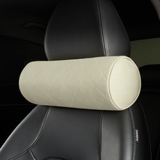메이튼 차량용 프리미엄 목쿠션, 코튼베이지, 1개
