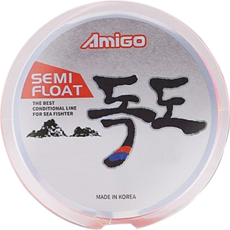 AmiGo 獨島半浮水海釣單絲釣線, 混合色