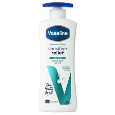 바세린 인텐시브 케어 로션 센서티브 릴리프, 1개, 400ml