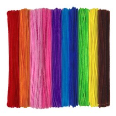 Mandeul Hobby 彩色細絨毛鐵絲, 1套, 彩色