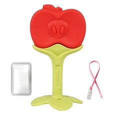 ange 最佳蘋果固齒器, 1個, 收納盒 + 掛繩, 混合色