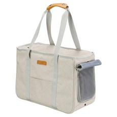 SpaceCat 寵物四季通用外出包, 米色, 1個