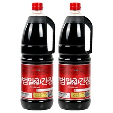 범일 진간장, 1.7L, 2개